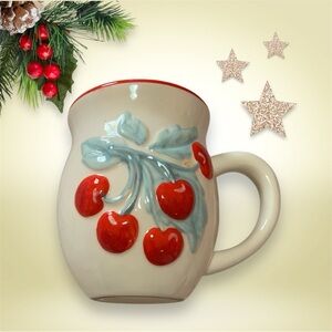Paula Deen Cheries Coffee Mug